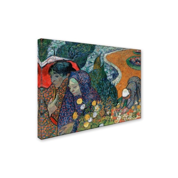Van Gogh 'Memory Of The Garden At Etten' Canvas Art,35x47
